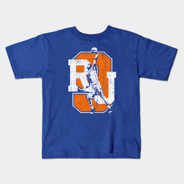 RJ Barrett Kids T-Shirt by huckblade